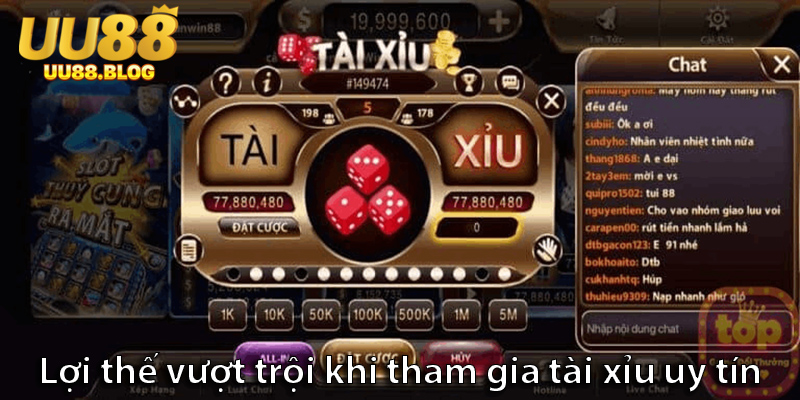 Tài xỉu uy tín – Khám phá các bí quyết chinh phục mọi sòng bài online